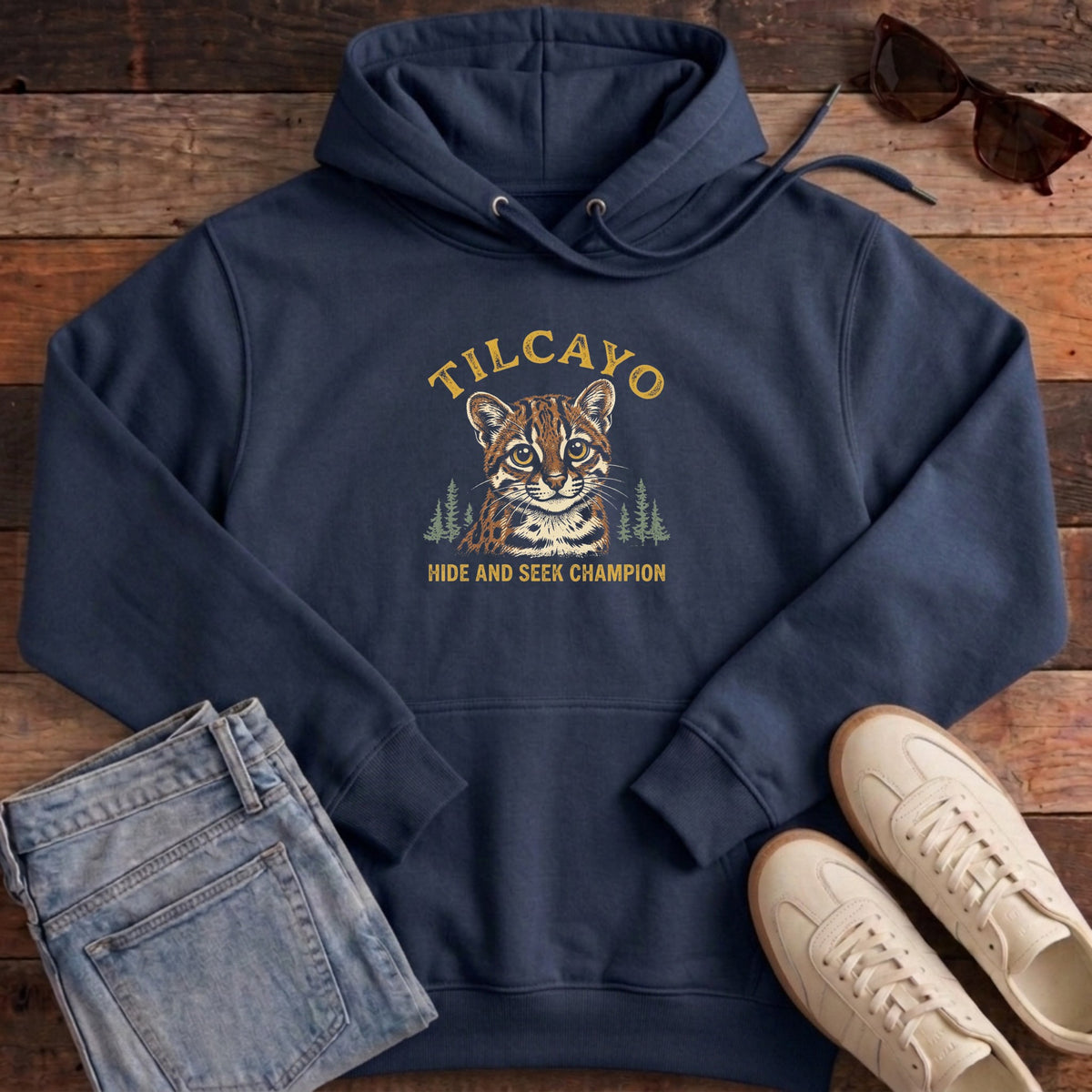 Tilcayo Hide and Seek Champion Hoodie - French Navy