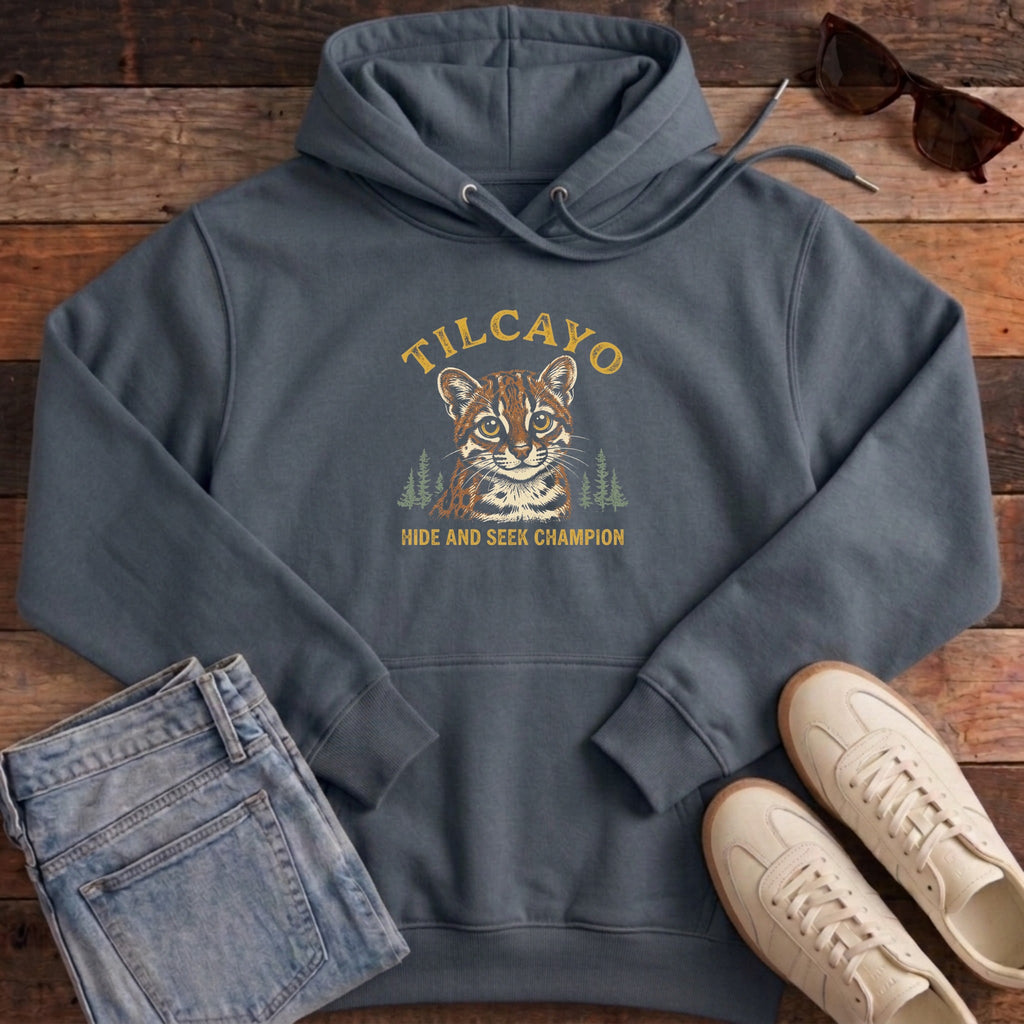 Tilcayo Hide and Seek Champion Hoodie - India Ink Grey