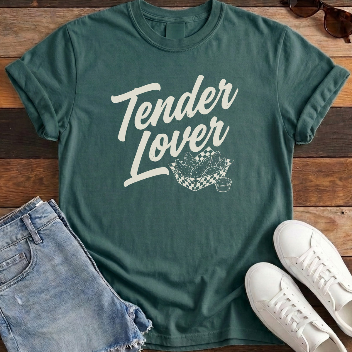 Tender Lover Tee - Blue Spruce
