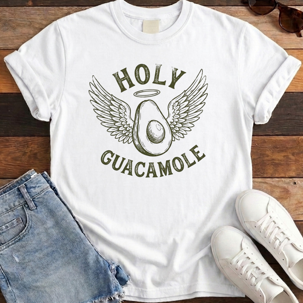 Holy Guacamole Tee - White