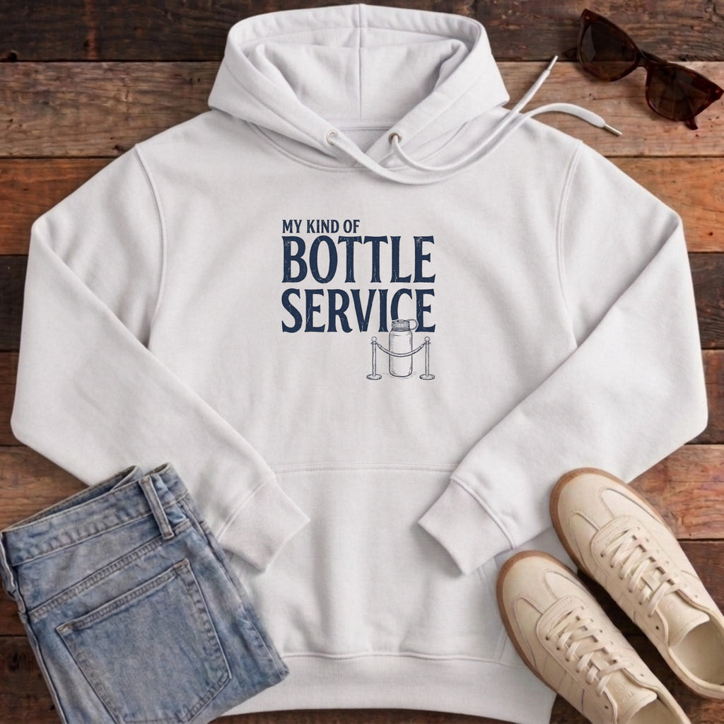 Bottle Service Hoodie - White