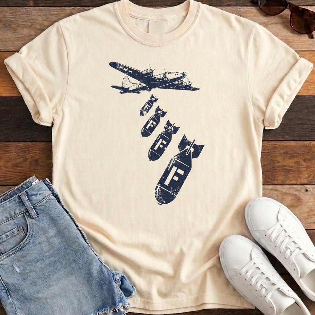 Dropping F Bombs Tee - Ivory