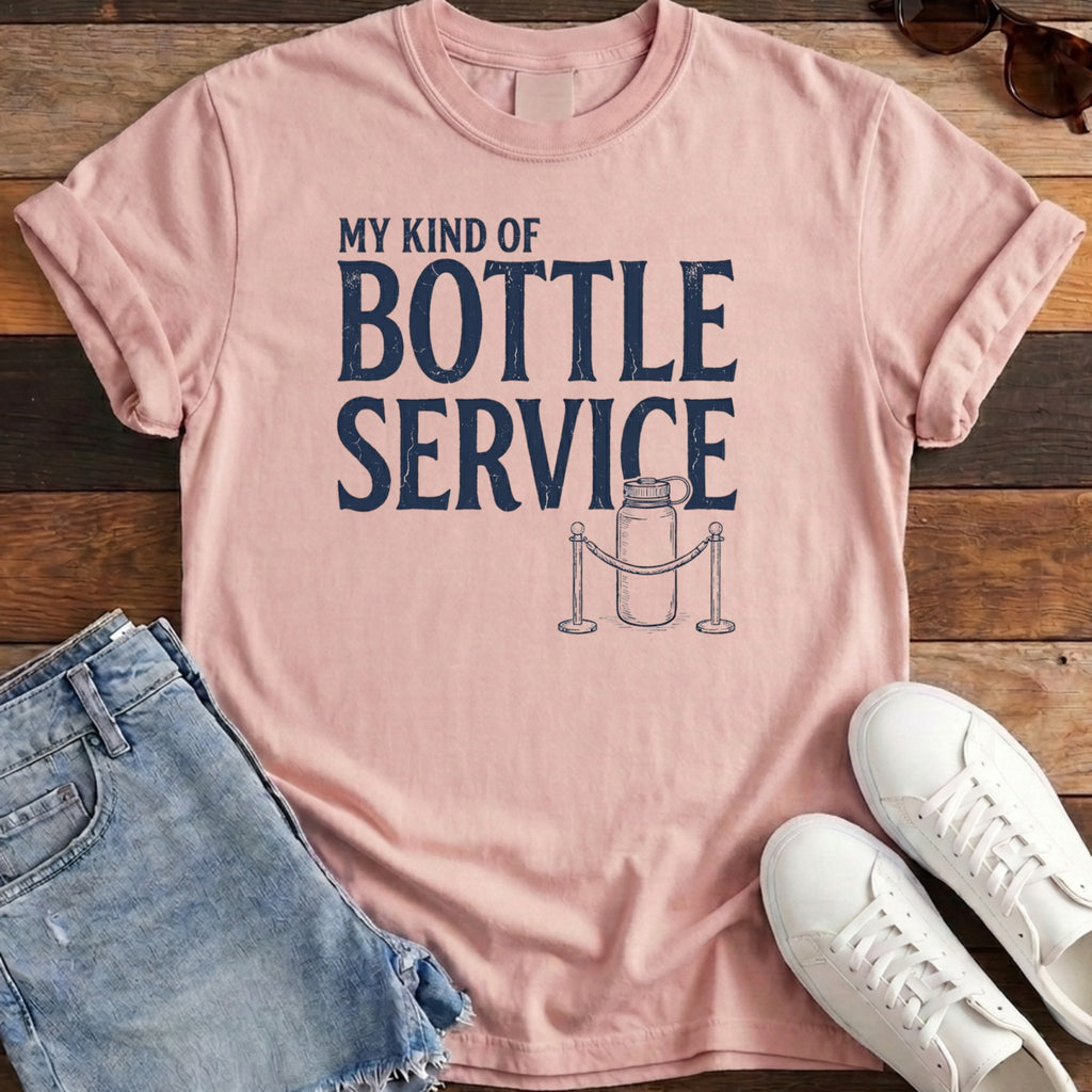 Bottle Service Tee - Blossom