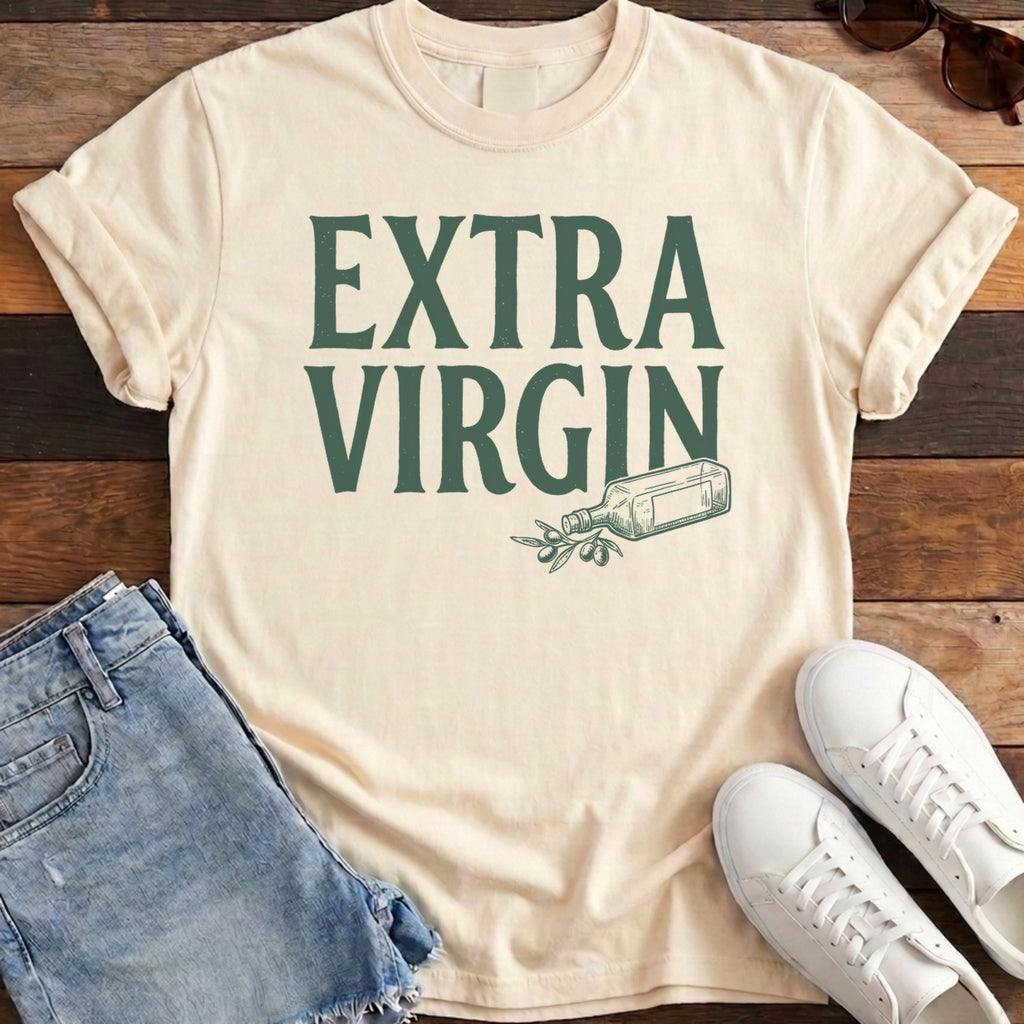 Extra Virgin Tee - Ivory