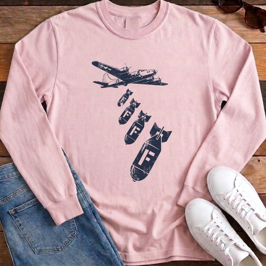 Dropping F Bombs Long Sleeve - Blossom