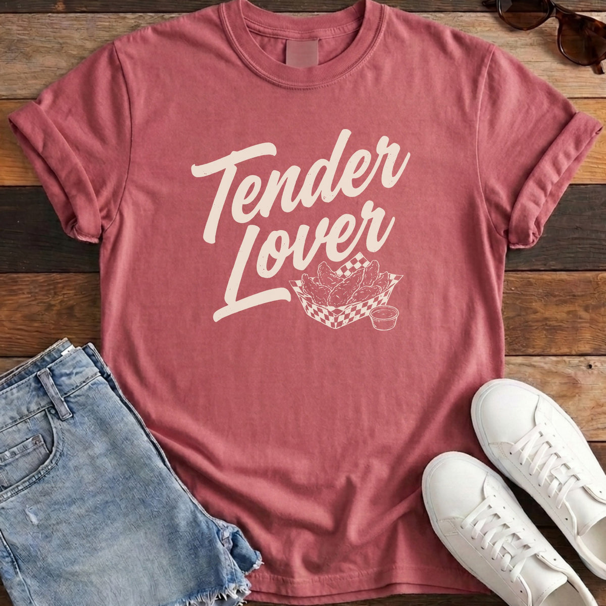 Tender Lover Tee - Brick