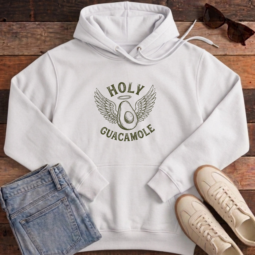 Holy Guacamole Hoodie - White