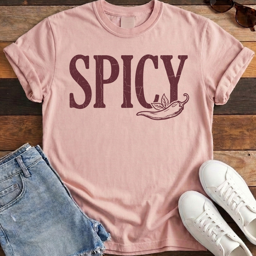 Spicy Chili Pepper Tee - Blossom