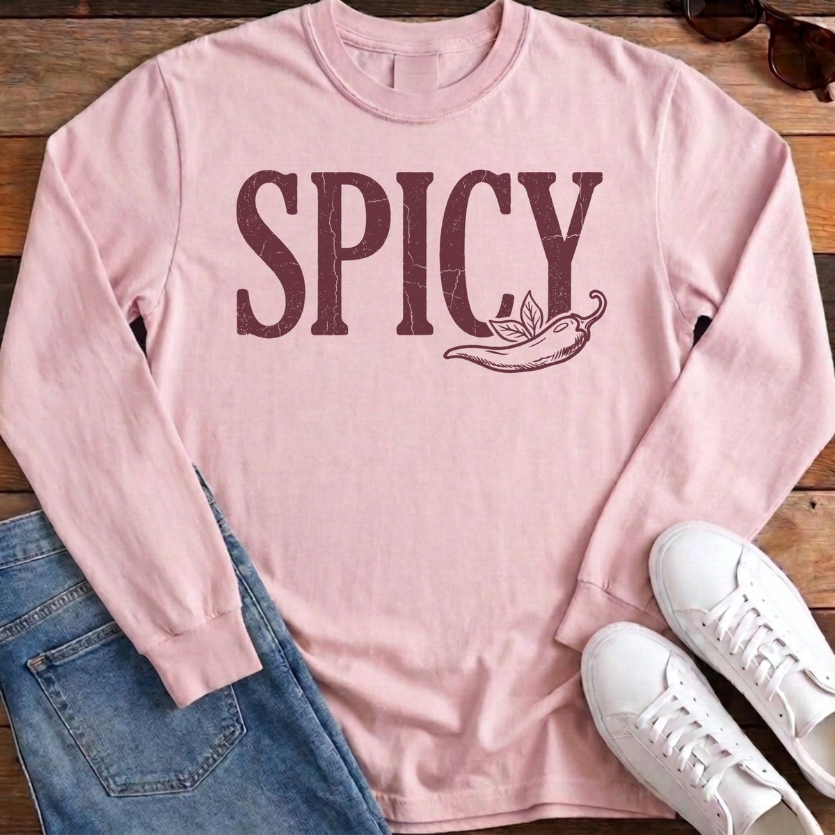 Spicy Chili Pepper Long Sleeve - Blossom