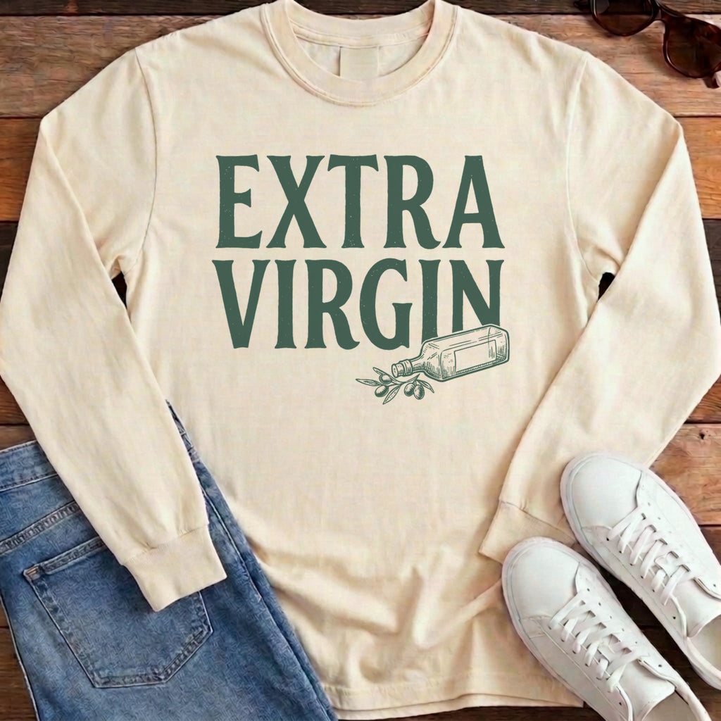 Extra Virgin Long Sleeve - Ivory