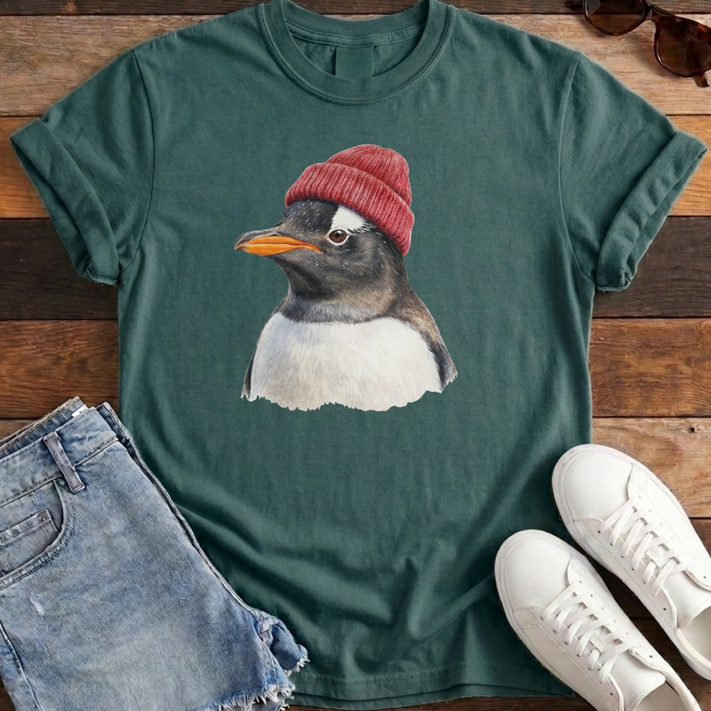 Gentoo Beanie Tee - Blue Spruce