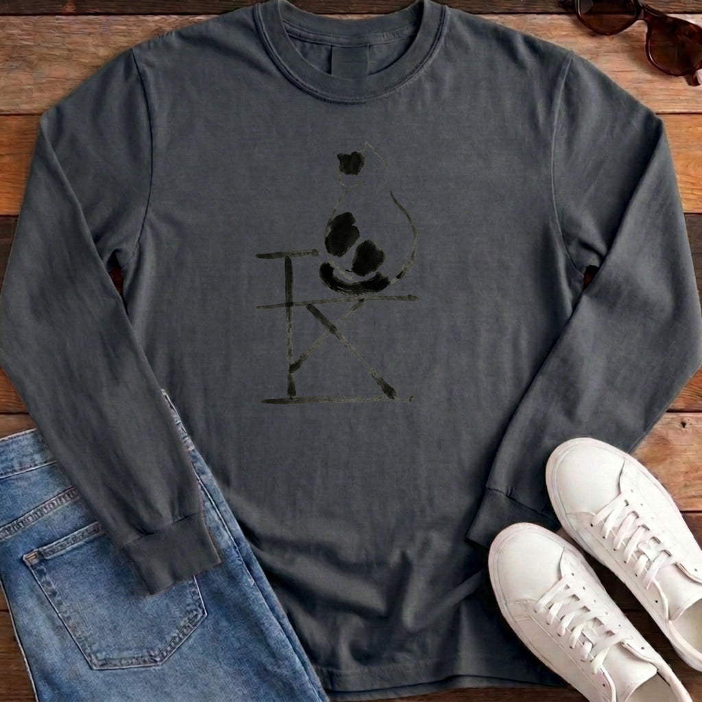 Cat Ponder Long Sleeve - Graphite