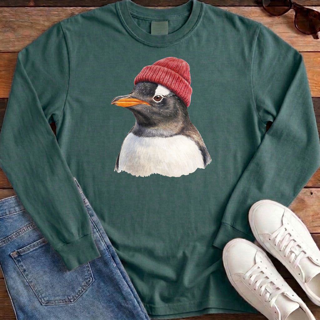 Gentoo Beanie Long Sleeve - Blue Spruce