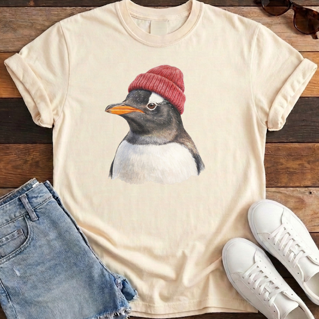 Gentoo Beanie Tee - Ivory