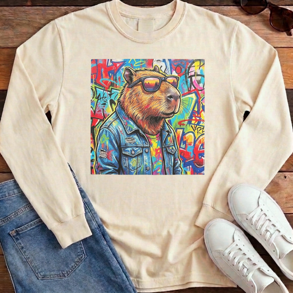 Cappy Graffiti Long Sleeve - Ivory