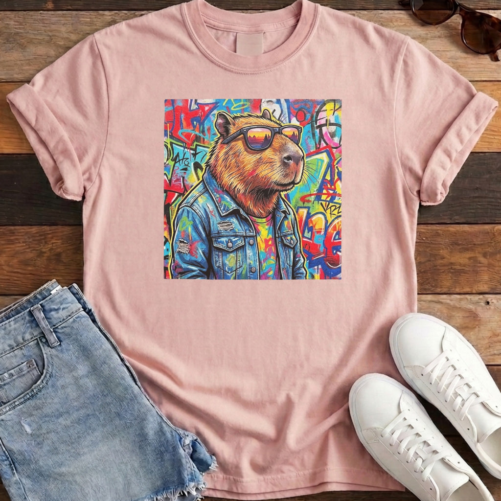 Cappy Graffiti Tee - Blossom