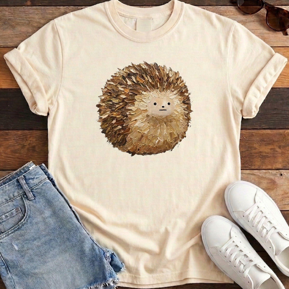 Hedgehog Ball Tee - Ivory
