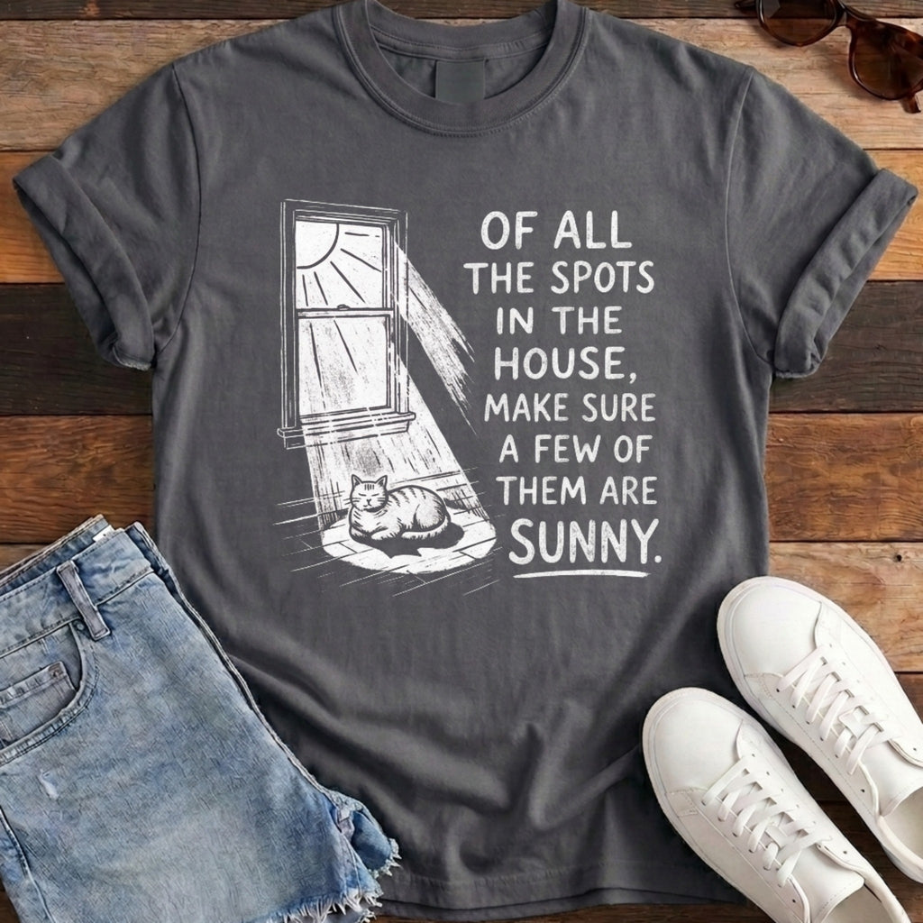 Sunny Spots Tee - Pepper