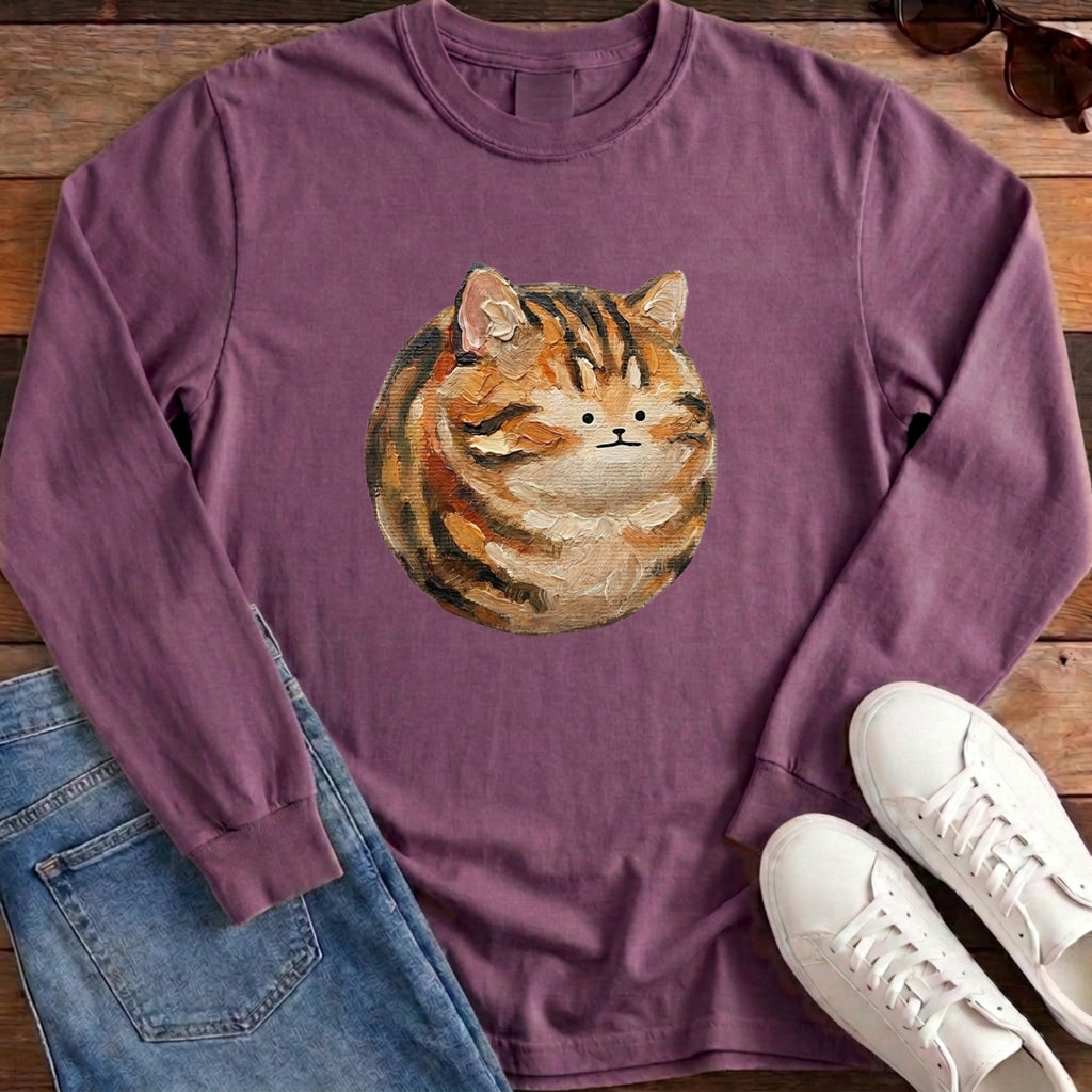 Cat Ball Long Sleeve - Berry