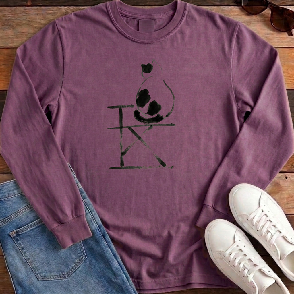 Cat Ponder Long Sleeve - Berry
