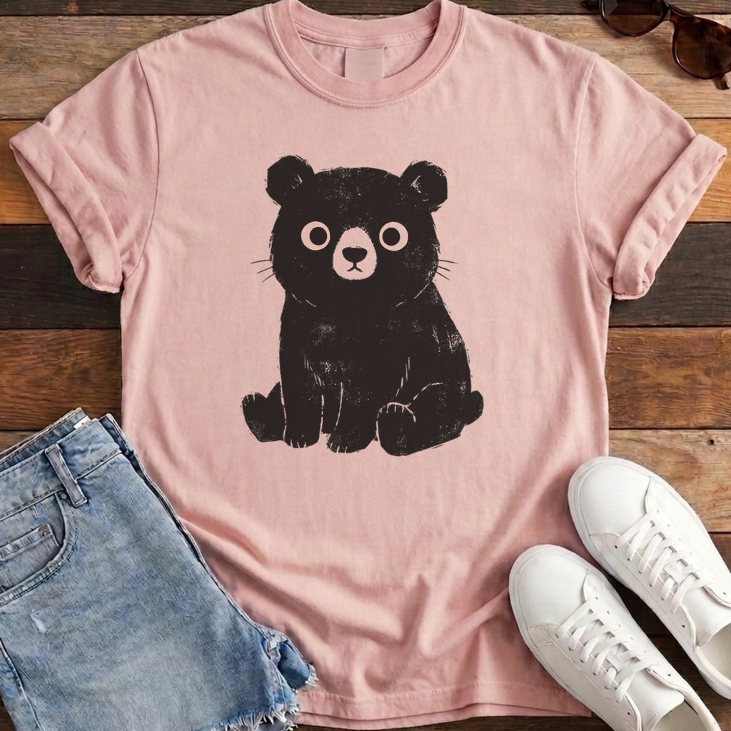 Cute Bear Tee - Blossom