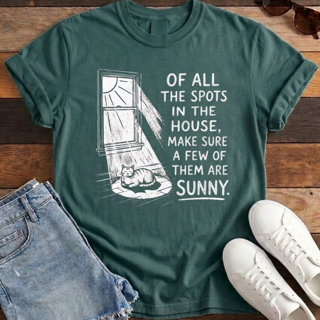Sunny Spots Tee - Blue Spruce