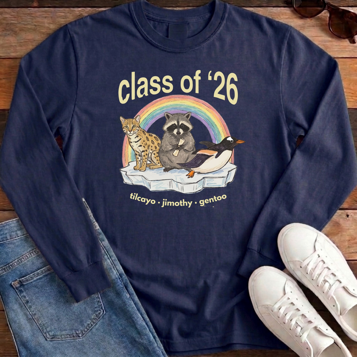 Class of '26 Long Sleeve - True Navy