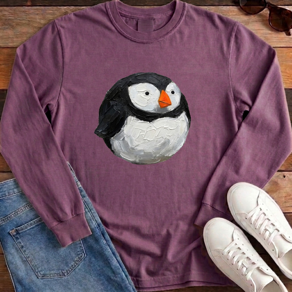 Puffin Ball Long Sleeve - Berry