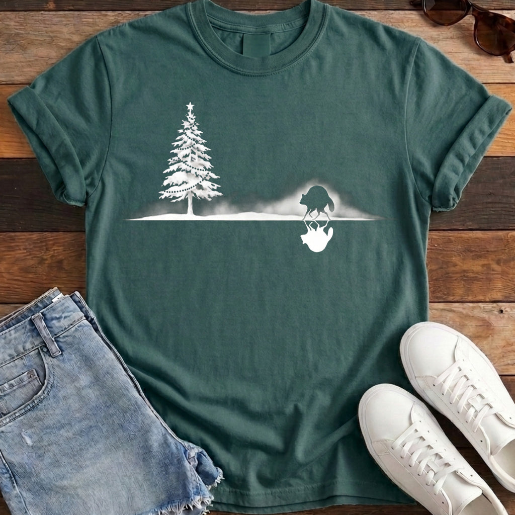 Jimothy Mirrored Christmas Tee - Blue Spruce