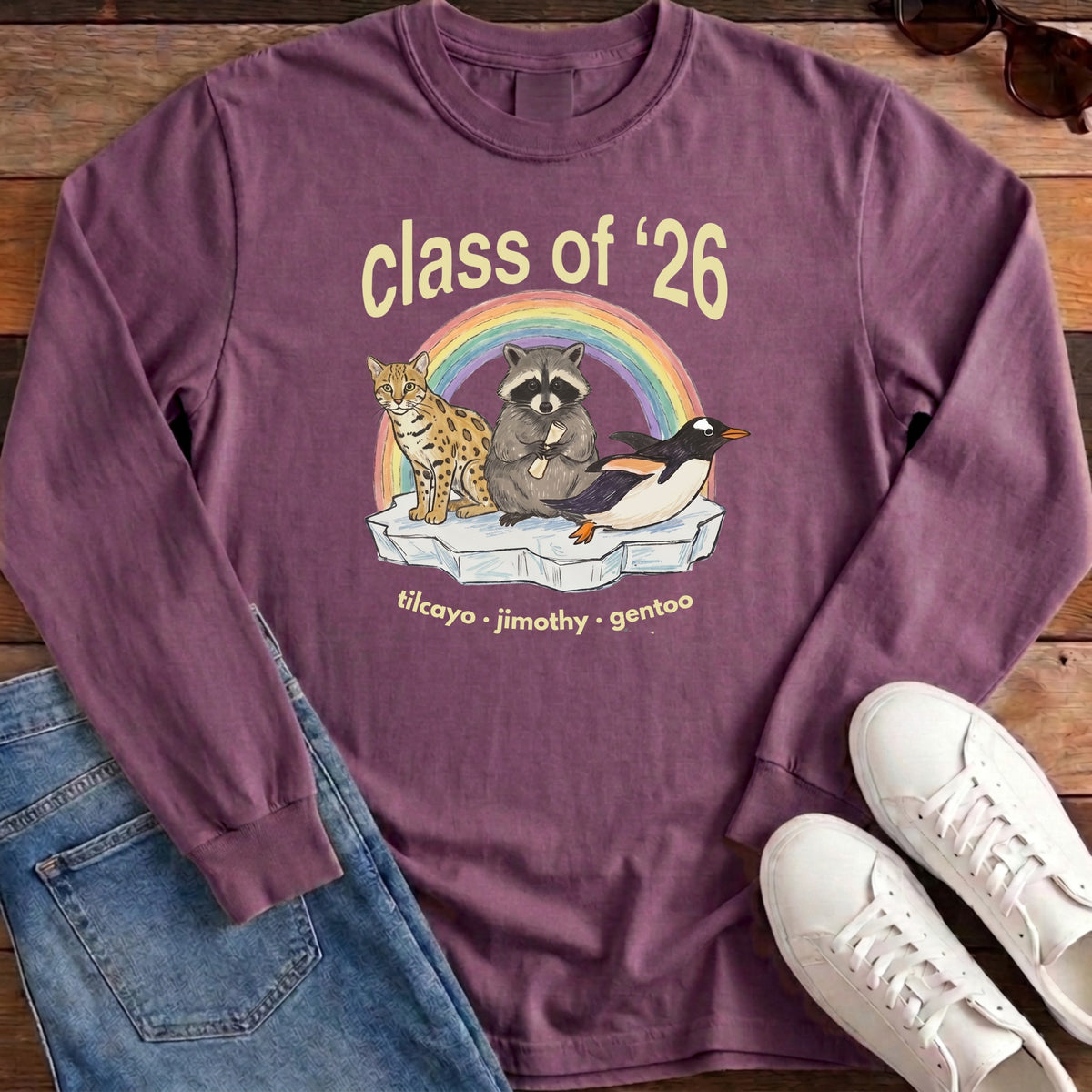 Class of '26 Long Sleeve - Berry
