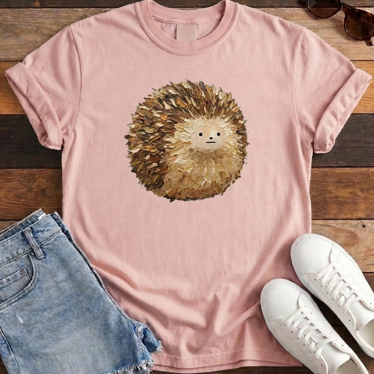 Hedgehog Ball Tee - Blossom