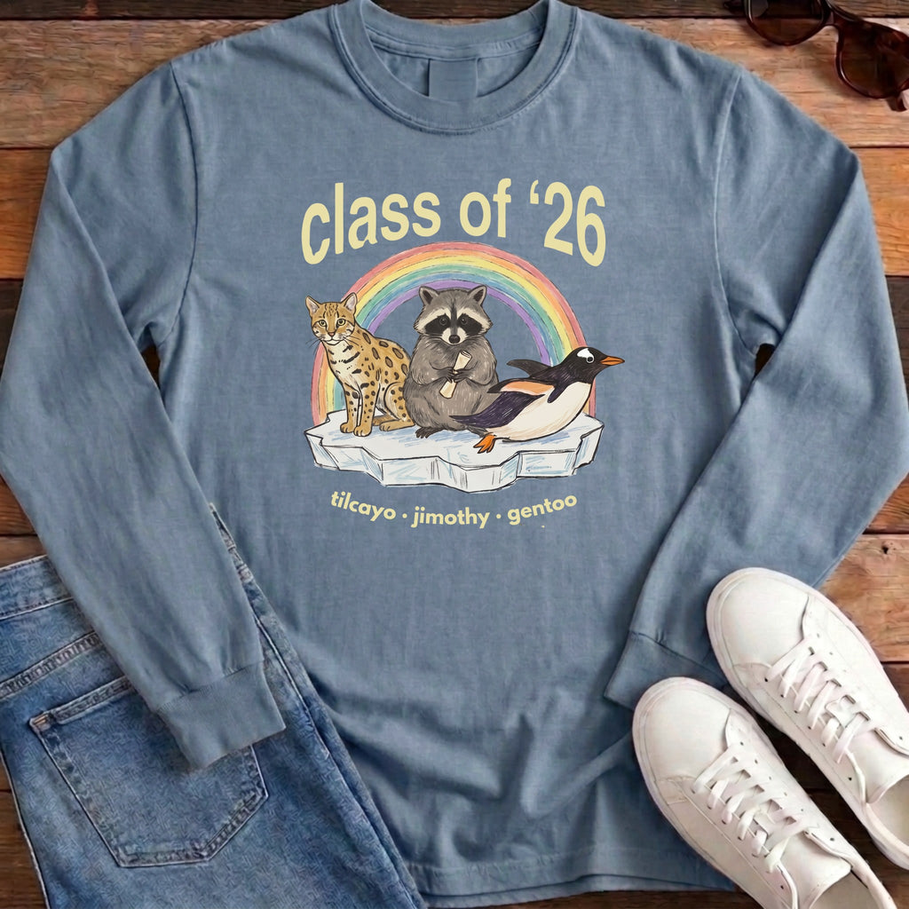 Class of '26 Long Sleeve - Blue Jean