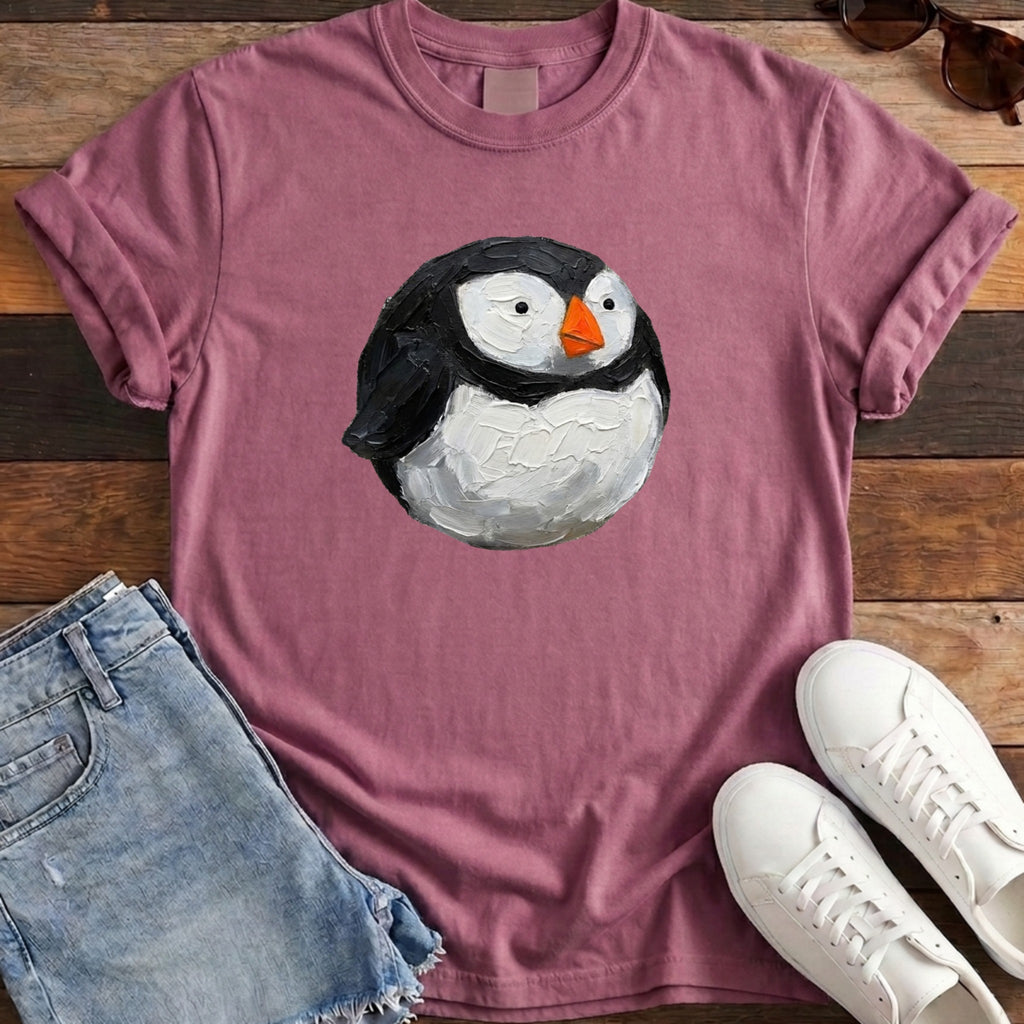 Puffin Ball Tee - Berry