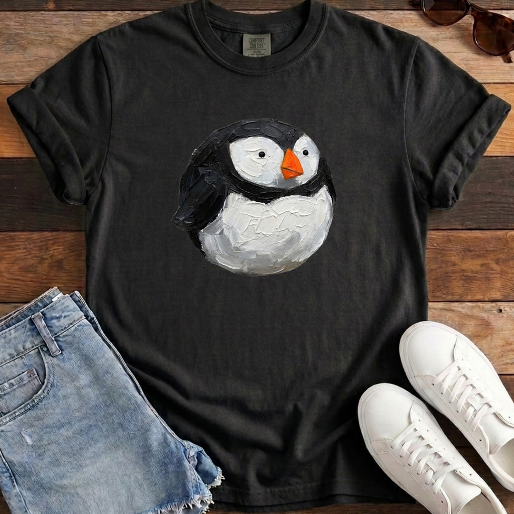 Puffin Ball Tee - Black