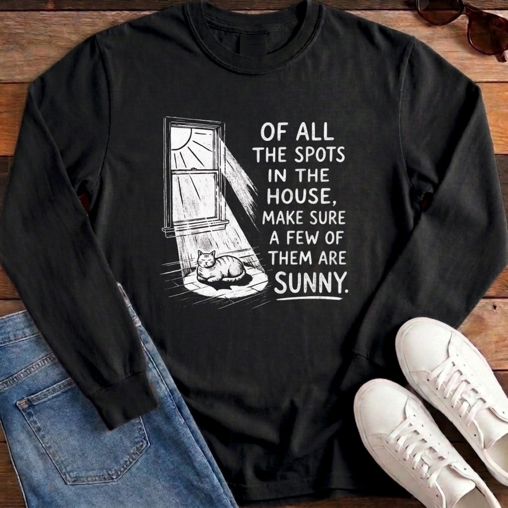 Sunny Spots Long Sleeve - Black