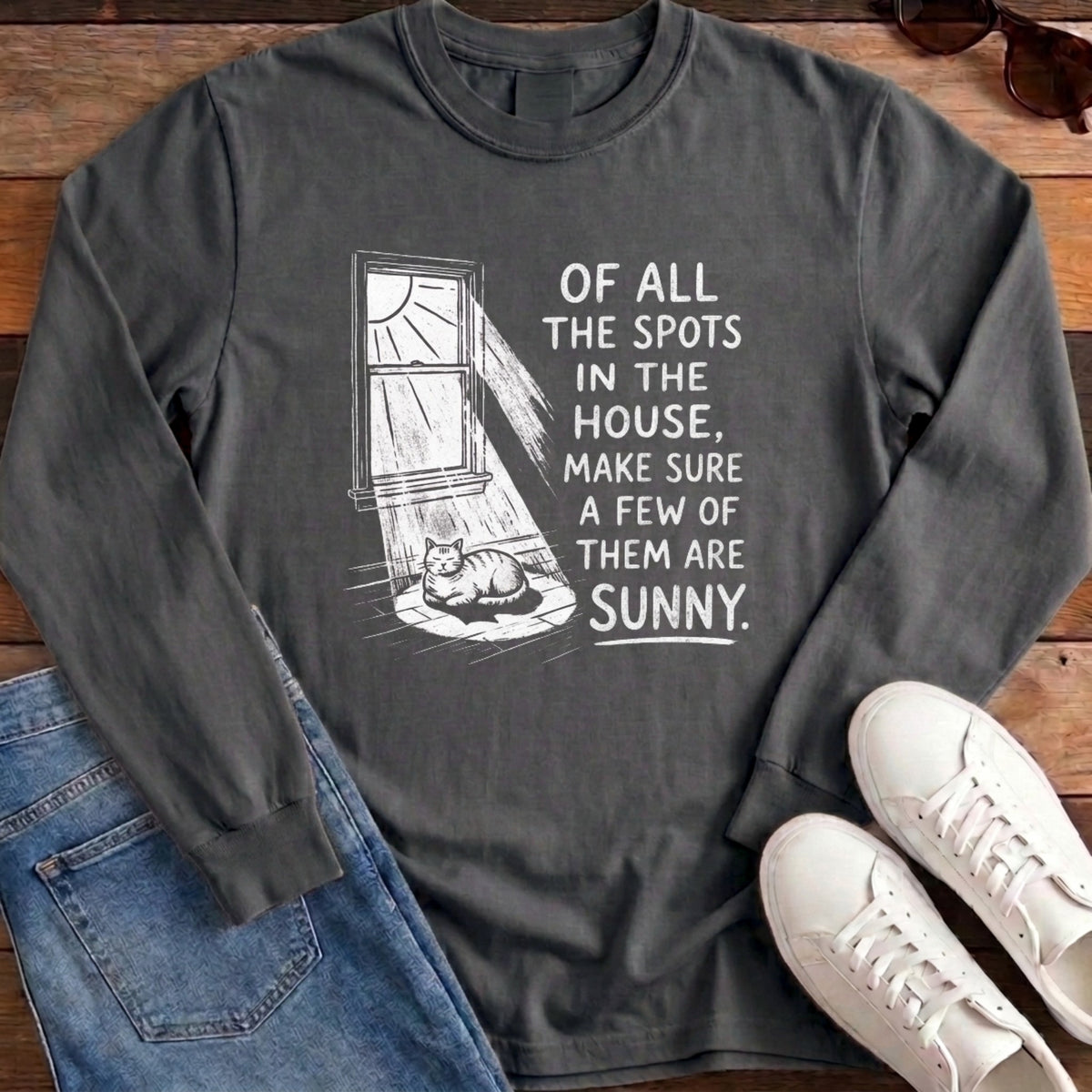 Sunny Spots Long Sleeve - Pepper