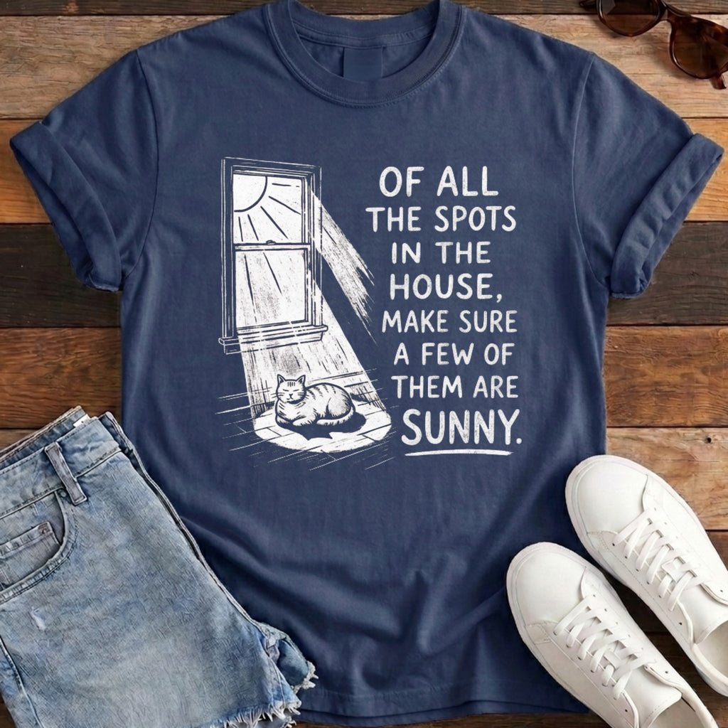Sunny Spots Tee - Navy