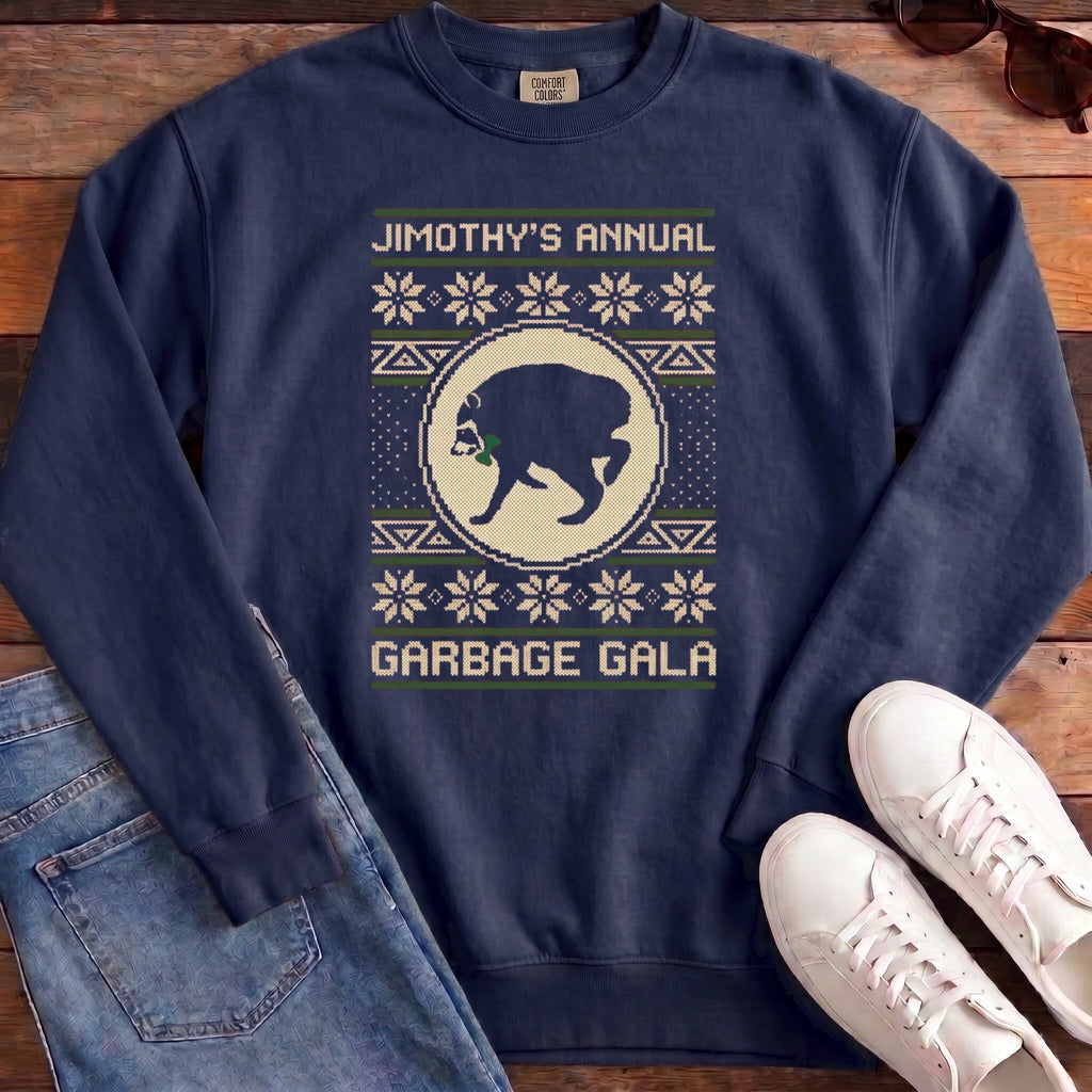 Jimothy's Garbage Gala Sweatshirt - True Navy