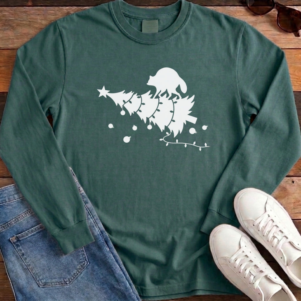 Jimothy Tree Topper Long Sleeve - Blue Spruce