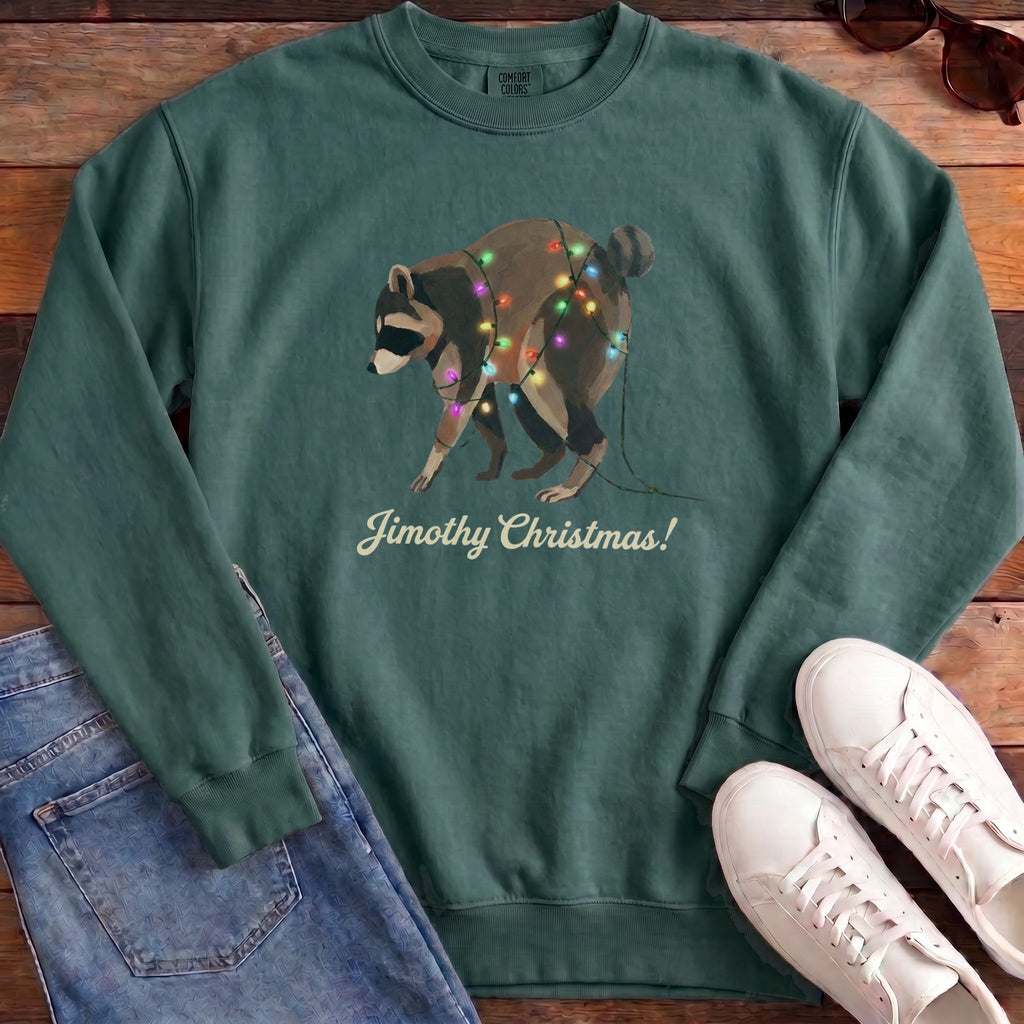 Jimothy Christmas Lights Sweatshirt - Blue Spruce