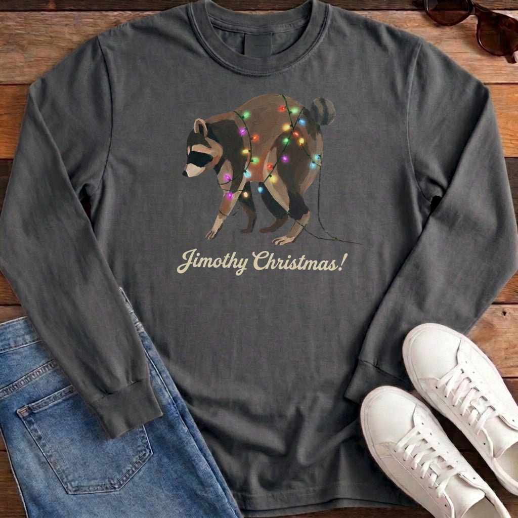 Jimothy Christmas Lights Long Sleeve - Pepper