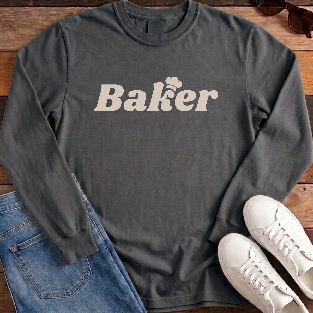 Baker Long Sleeve - Pepper