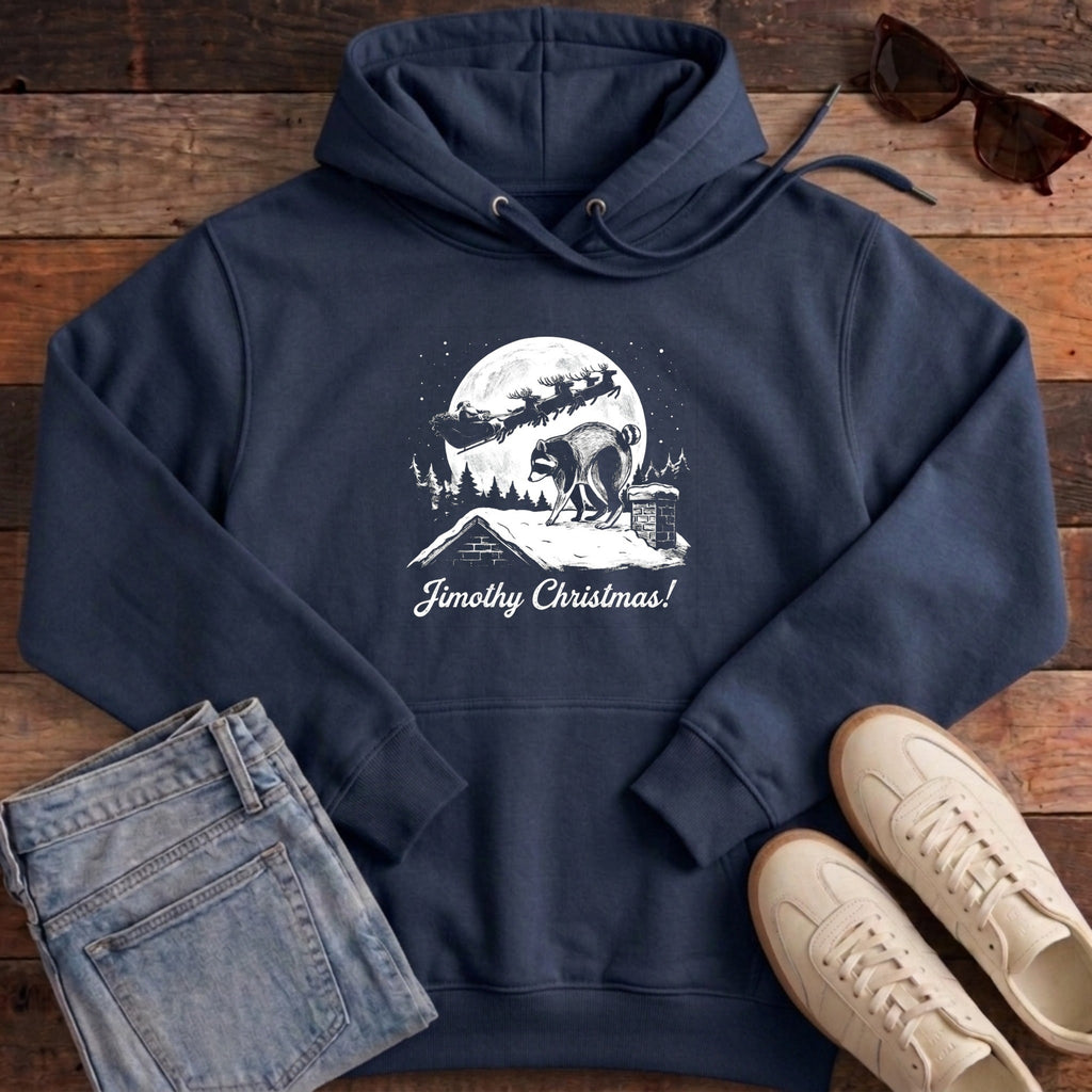 Jimothy Christmas Hoodie - French Navy