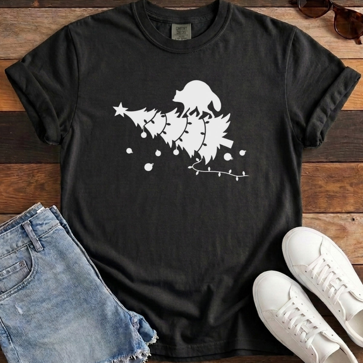 Jimothy Tree Topper Tee - Black