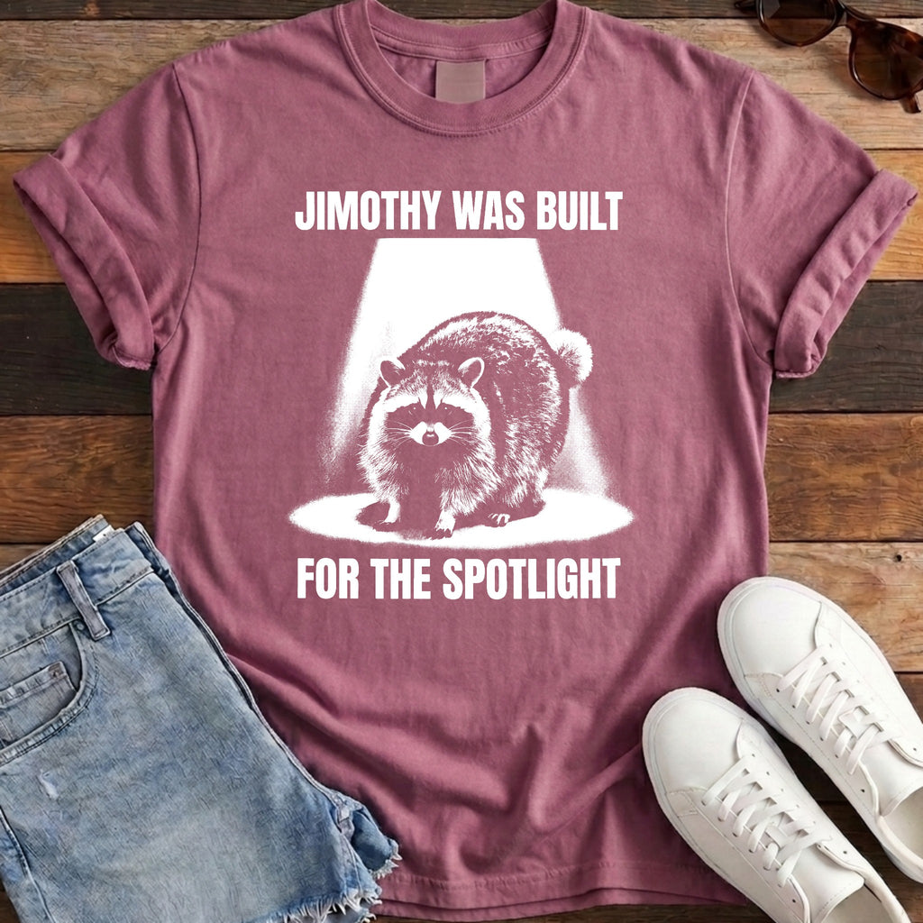 Jimothy Spotlight Tee - Berry