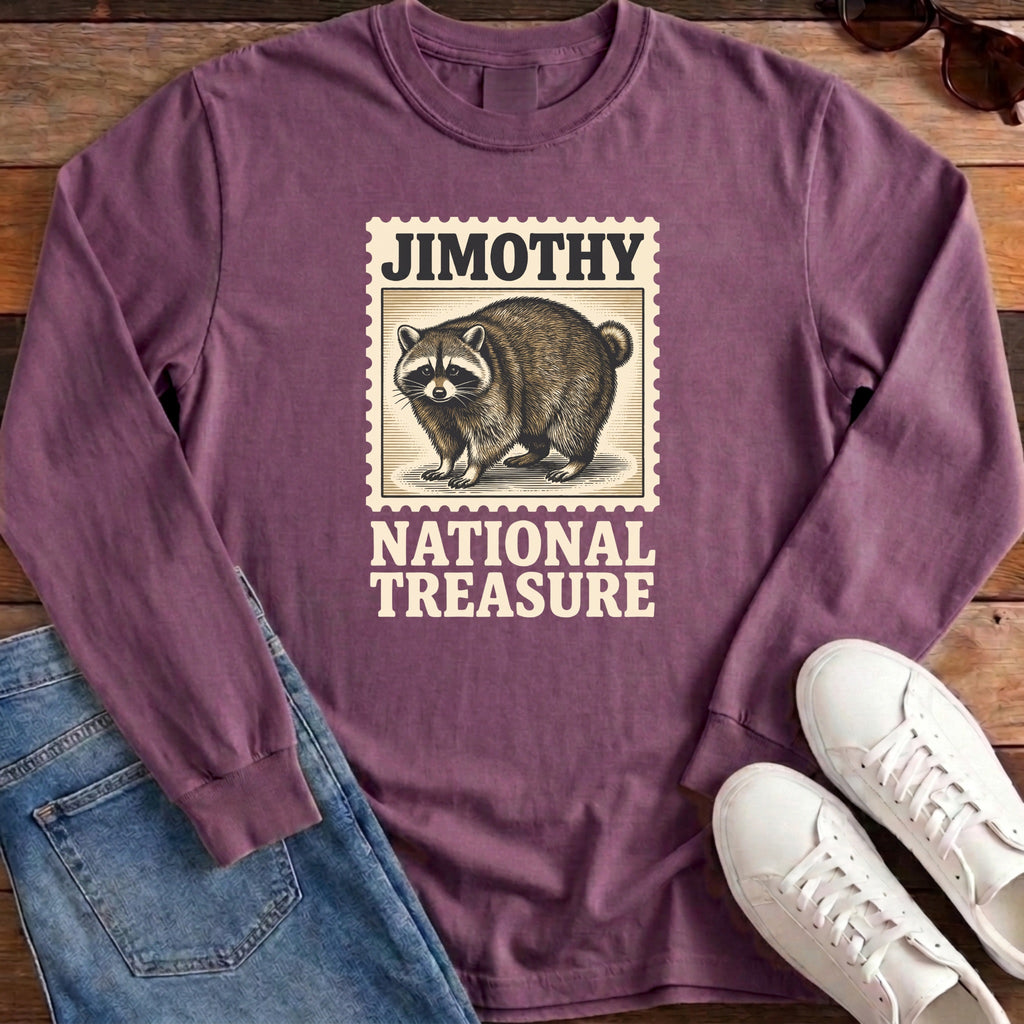 Jimothy National Treasure Long Sleeve - Berry