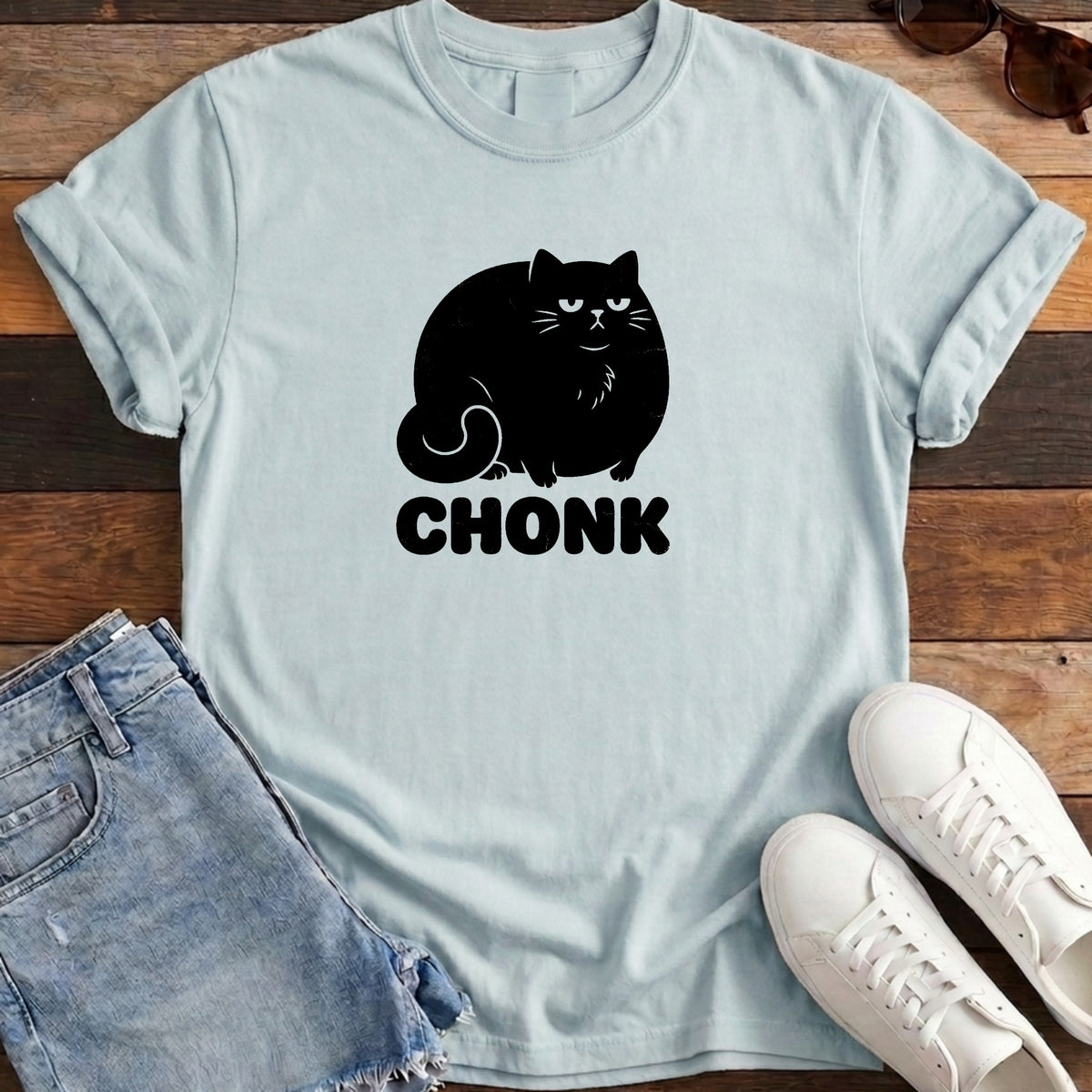 Chonk Tee - Chambray