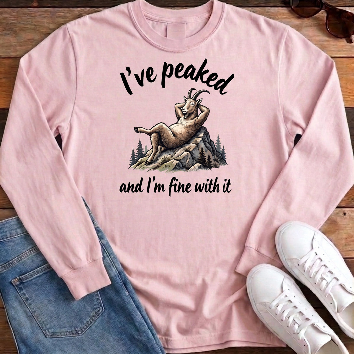 I've Peaked Long Sleeve - Blossom