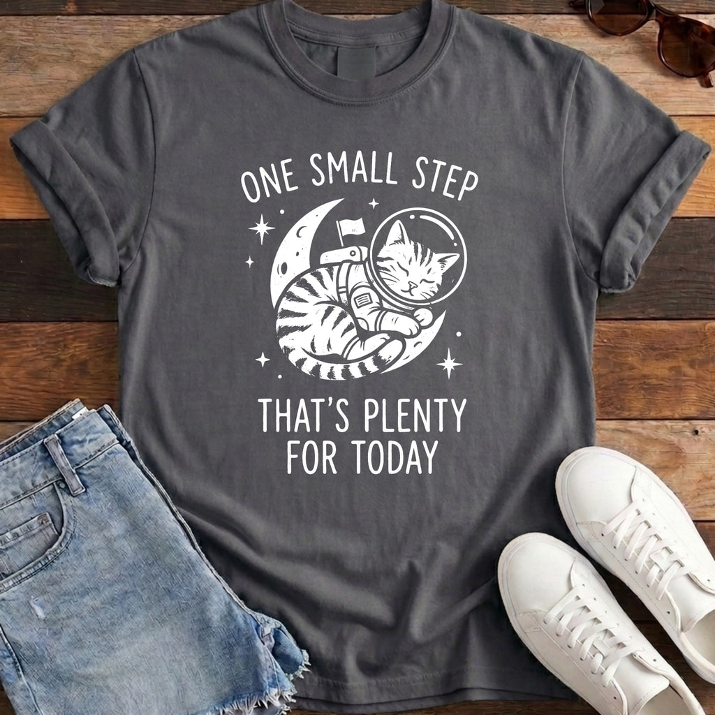 One Small Step Tee - Pepper