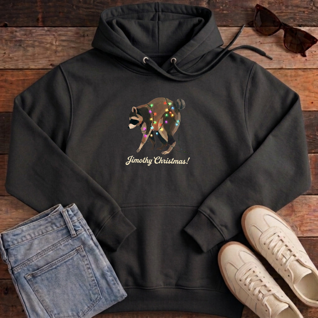Jimothy Christmas Lights Hoodie - Black
